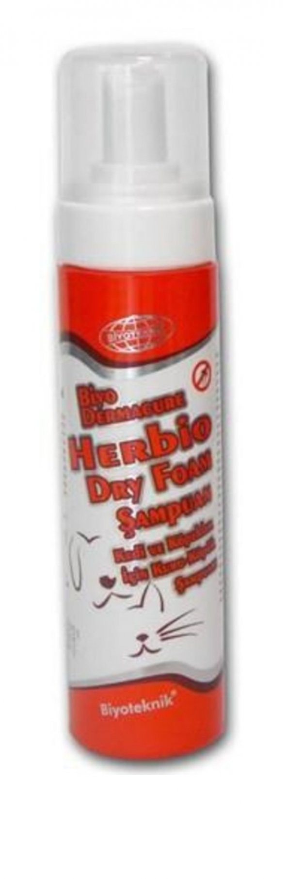 Biyo dermacure Herbio Kuru Köpük Şampuan  250 ml