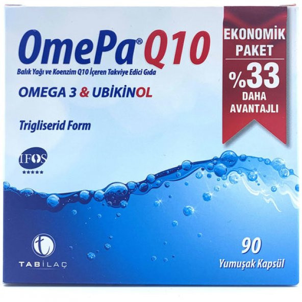 Omepa-Q10 90 Kapsül