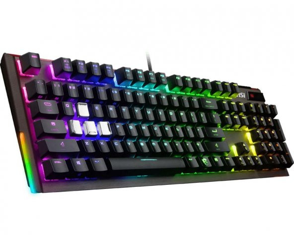 MSI Vigor GK80 CR TR Cherry MX RGB Gaming Klavye VIGOR-GK80-TR - 3