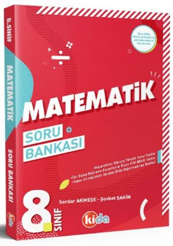 8.Sınıf Matematik Soru Bankası Kida Yayınları