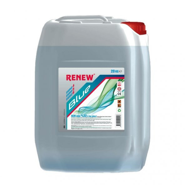 Renew SCR Blue 20 Lt Euro 4, Euro 5, Euro 6 SCRli Araç Sıvısı