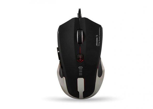 Rampage SMX-R5 Usb Mat Metal 4000 Dpi Gaming Makrolu Oyuncu Mouse