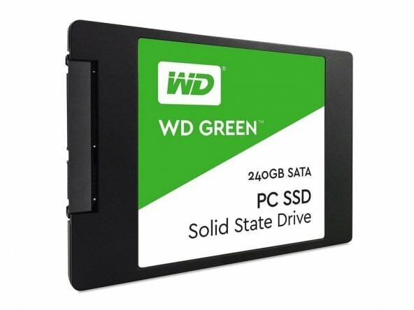 WD 240 GB 2.5 SATA3 SSD 545MB/S 3DNAND WDS240G2G0A - 2