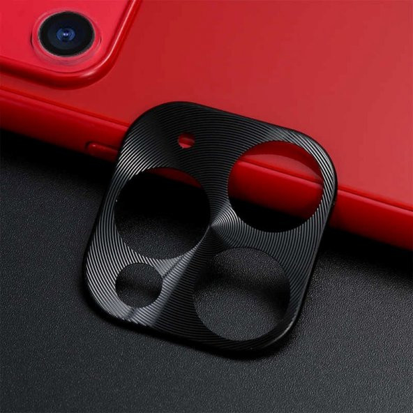 Apple iPhone 11 Pro Zore Metal Kamera Koruyucu - 6