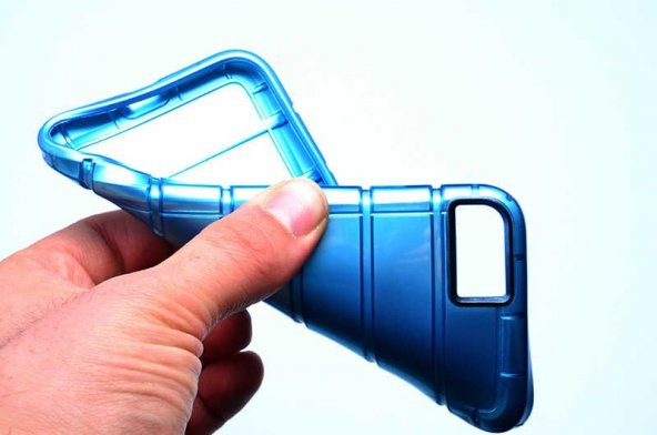 Apple iPhone 7 Kılıf Zore Çizgili Motomo Kapak - 3