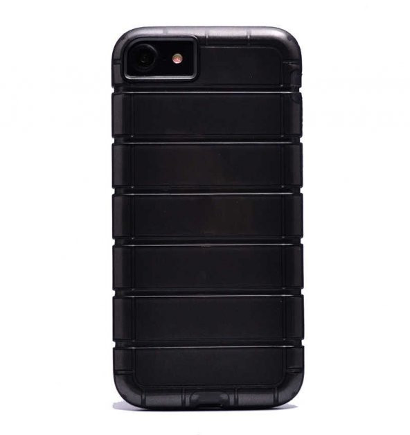 Apple iPhone 7 Kılıf Zore Çizgili Motomo Kapak - 5