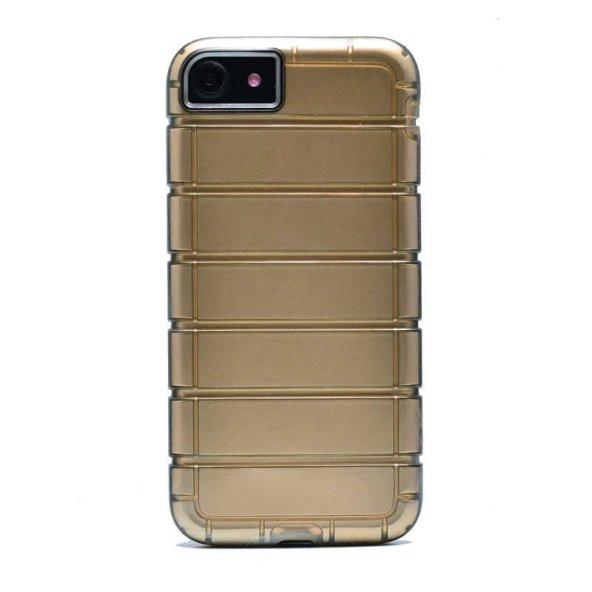 Apple iPhone 7 Kılıf Zore Çizgili Motomo Kapak - 7