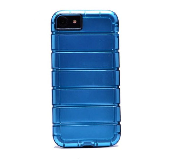 Apple iPhone 7 Kılıf Zore Çizgili Motomo Kapak - 11