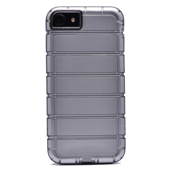 Apple iPhone 7 Kılıf Zore Çizgili Motomo Kapak - 12