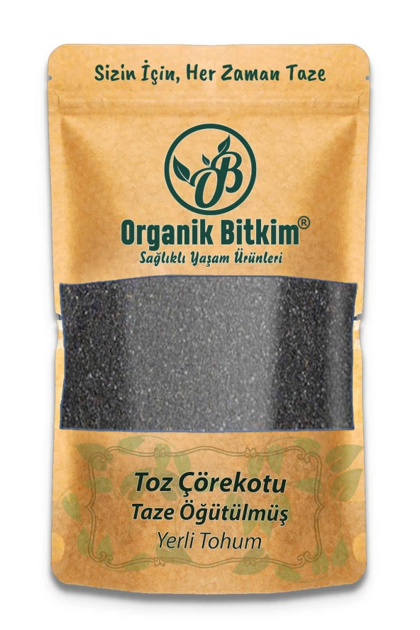 Organik Bitkim Toz Çörek Otu (Yerli - Taze Öğütülmüş) 250 gr