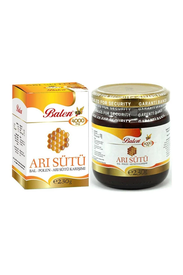 Balen Arı Sütü Bal Polen Çocuk Doz (4000 mg) 230 gr 2 Adet - 3