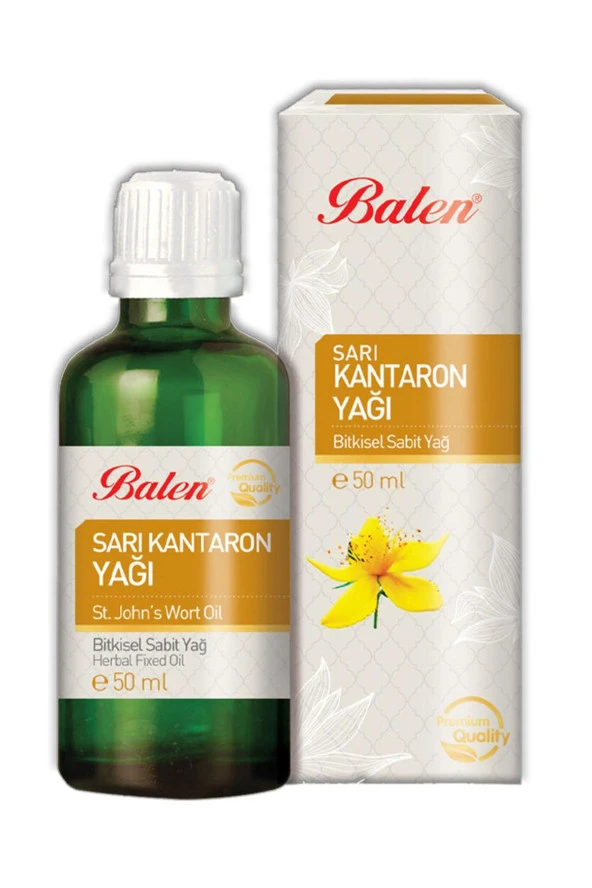 Balen Sarı Kantaron Yağı (Maserasyon) 50 ml 2 Adet - Resim 2