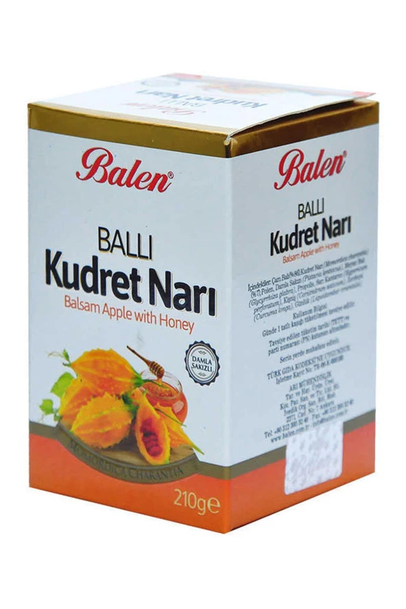 Balen Ballı Kudret Narı Macunu (Yeni Formül) 3 x 210 gr - Resim 3