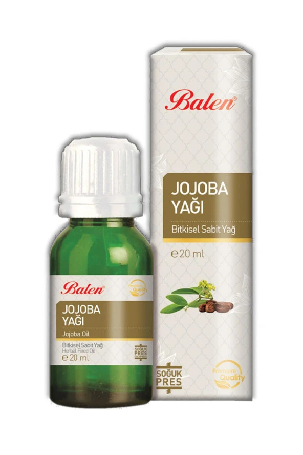 Balen Jojoba Yağı Soğuk Pres 20 ml 4 Adet - Resim 2
