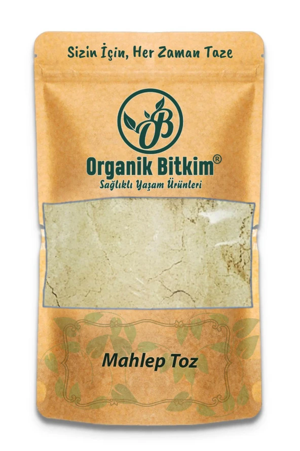 Organik Bitkim Saf Mahlep Toz 200 gr