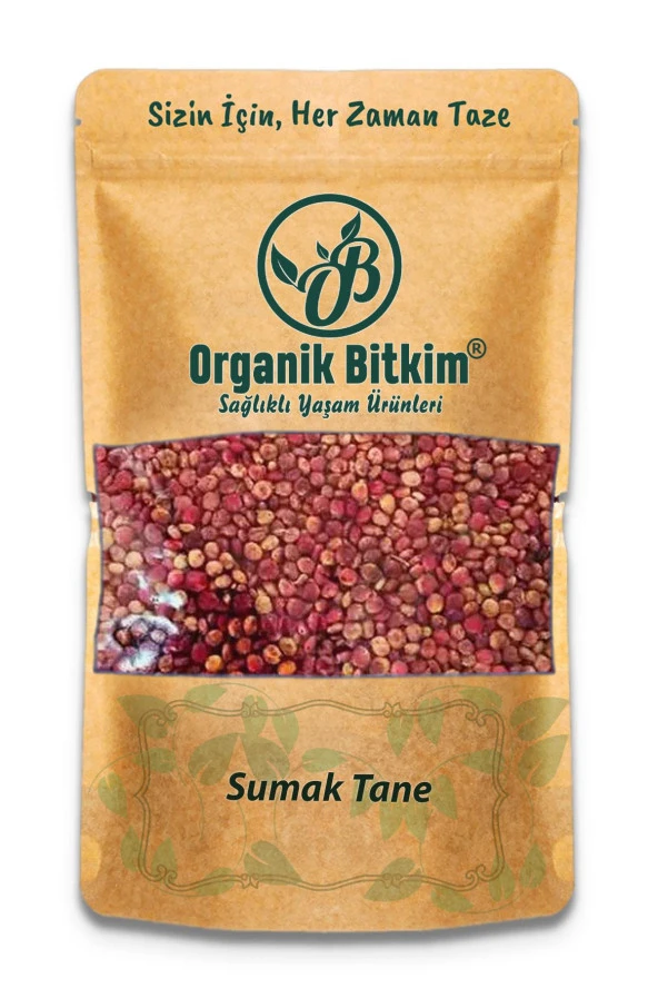 Organik Bitkim Tane Sumak 500 gr