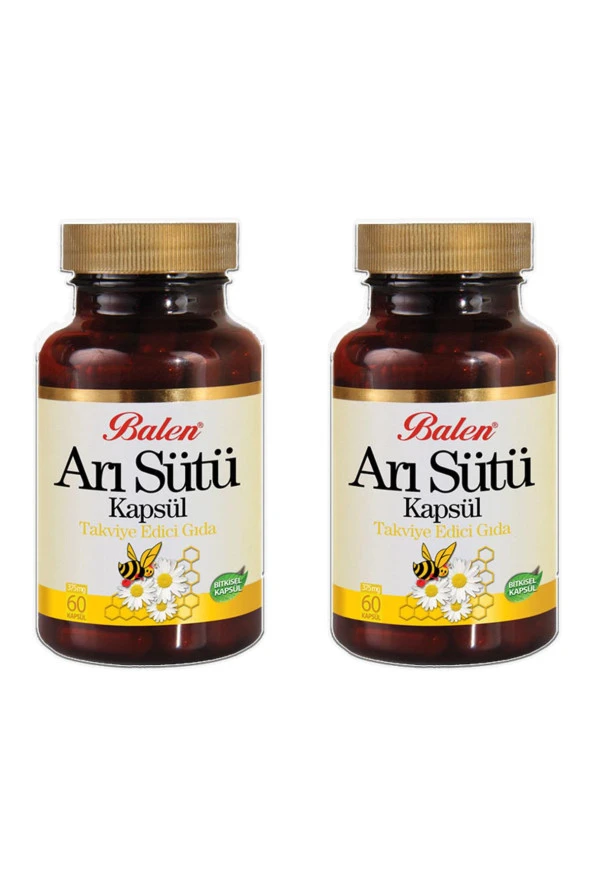 Balen Arı Sütü Kapsül 375 Mg 60 Kapsül 2 Adet