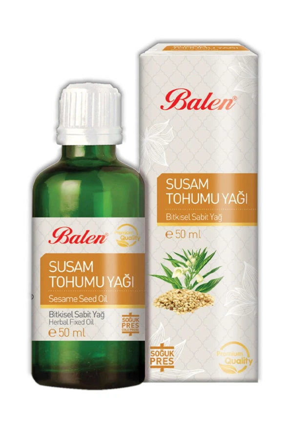 Balen Susam Tohumu Yağı Soğuk Pres 50 ml 4 Adet - 2