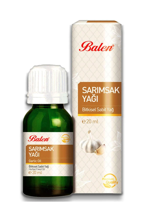 Balen Doğal Sarımsak Yağı (Ekstraksiyon) 20 ml 3 Adet - 2
