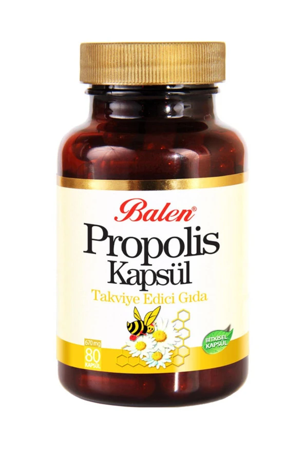 Balen Propolis 670 mg 80 Kapsül x 2 Adet - Resim 2