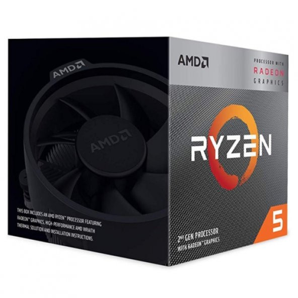AMD Ryzen 5 3400G 3.7/4.2GHz AM4 - 2