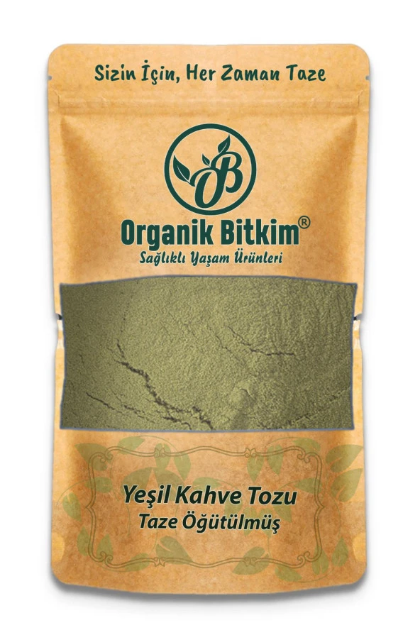 Organik Bitkim Yeşil Kahve Toz 150 gr