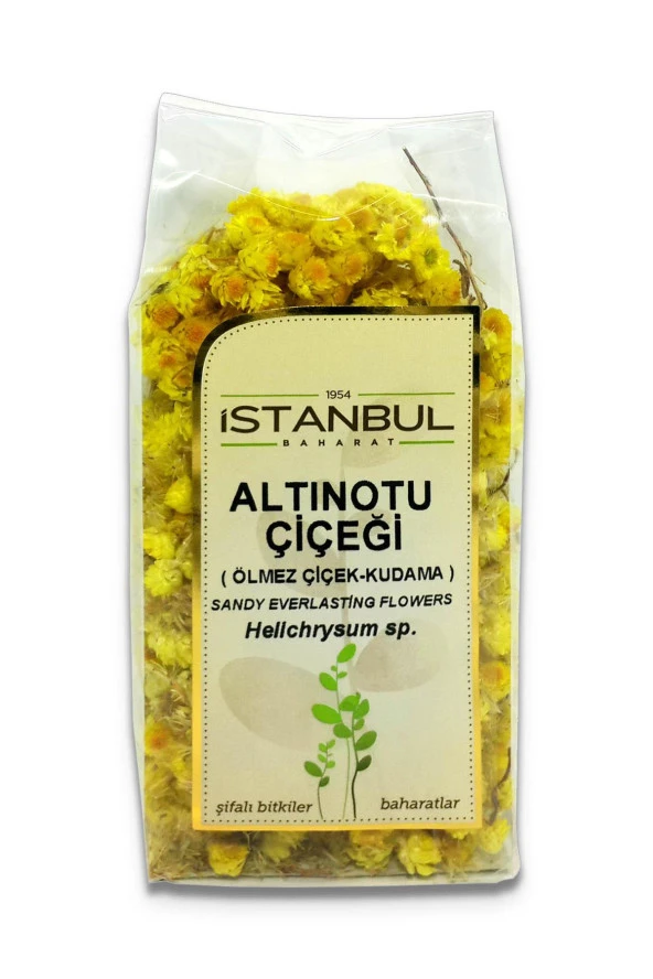İstanbul Baharat Altınotu Çiçeği (Ölmez Çiçek-Kudama) 2x20 gr - Resim 2