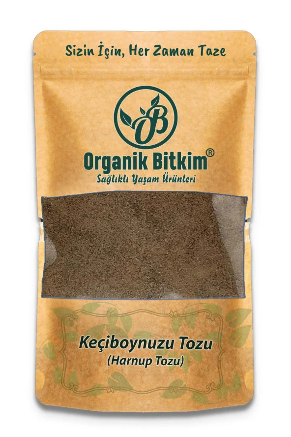 Organik Bitkim Keçiboynuzu Tozu (Harnup Tozu) 250 gr ürün görseli 1