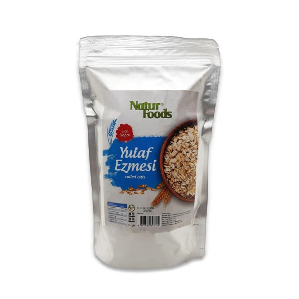 Natur Foods Yulaf Ezmesi - Doğal Katkısız 3 x 500 gr - 2