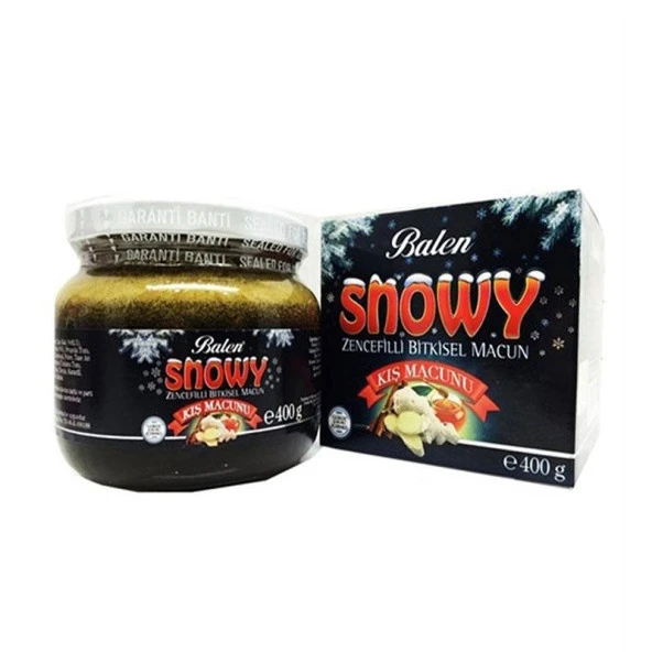 Balen SNOWY Zencefilli Kış Macunu 400 gr x 6 Adet - Resim 3