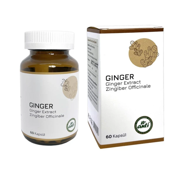 Anti Ginger Extract ( Zencefil Ekstresi ) 60 Kapsül x 2 Adet ürün görseli 1