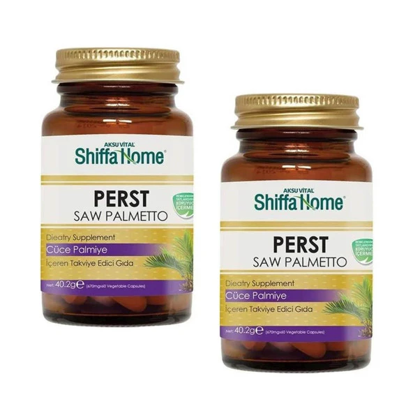 Shiffa Home (Aksuvital) Perst (Sawpalmetto) 670 Mg 60 Kap X 2 Adet