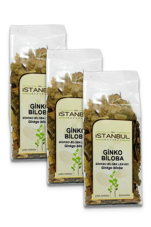 İstanbul Baharat Ginkgo Biloba Yaprağı 3x30 gr ürün görseli 1