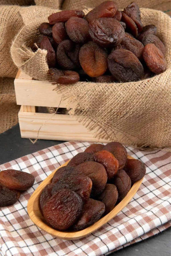 Organik Bitkim Gün Kurusu Kayısı (Kükürtsüz) 1000 gr - Resim 3