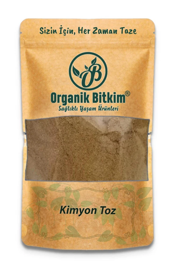 Organik Bitkim Toz Kimyon (Öğütülmüş) 250 gr