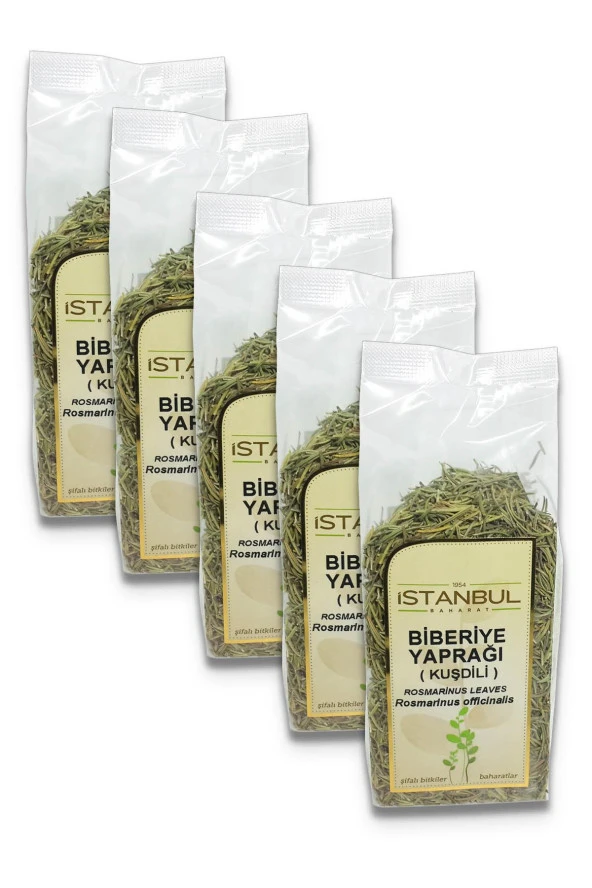 İstanbul Baharat Biberiye Yaprağı (Kuşdili) 80 gr x 5 Adet ürün görseli 1