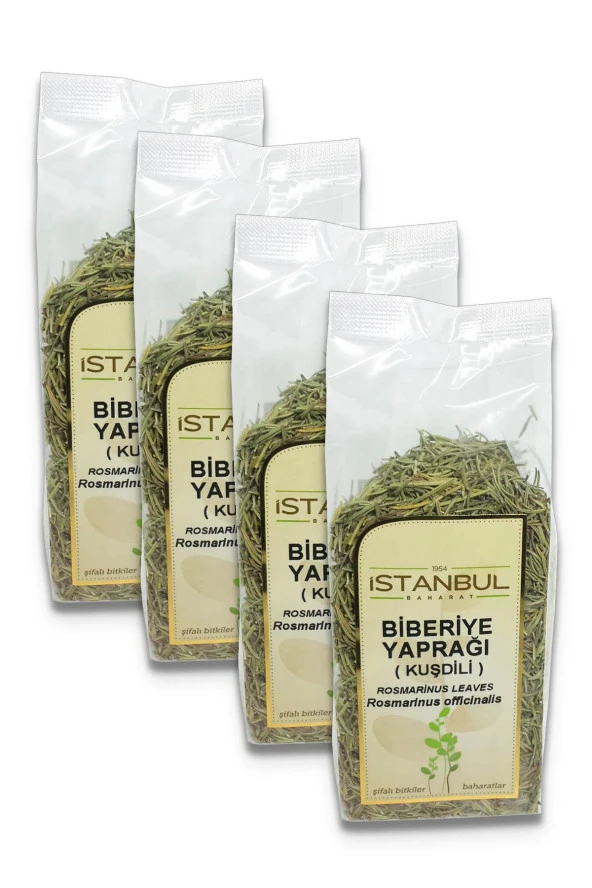 İstanbul Baharat Biberiye Yaprağı (Kuşdili) 80 gr x 4 Adet ürün görseli 1