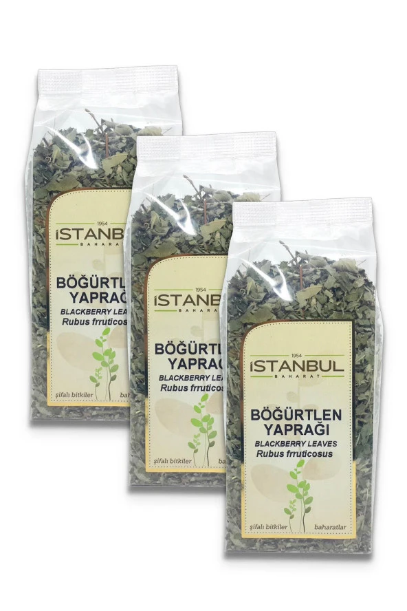 İstanbul Baharat Böğürtlen Yaprağı 3x30 gr ürün görseli 1