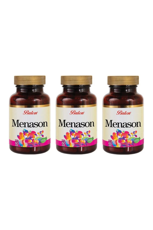 Balen Menason Bitki Ekstraktları Karışımı 60 Kapsül 3 Adet ürün görseli 1