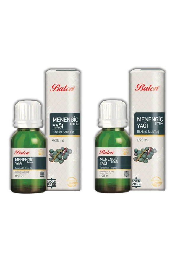 Balen Menengiç (Bıttım-Çitlenbik) Yağı Soğuk Pres 20 ml 2 Adet - 1