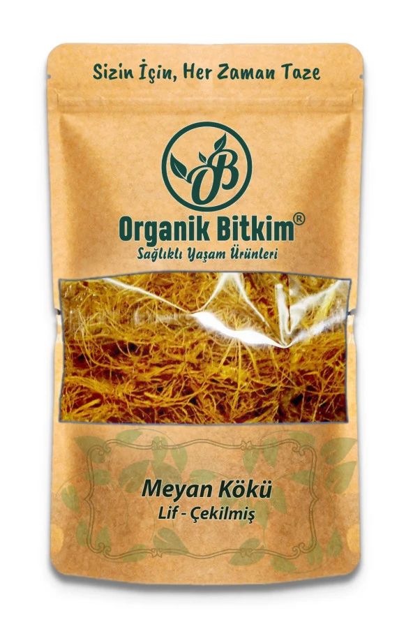 Organik Bitkim Meyan Kökü Lif-Sıyrılmış 1000 gr ürün görseli 1