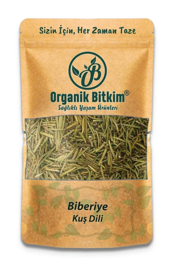 Organik Bitkim Biberiye - Kuş Dili 250 gr