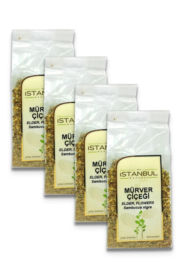 İstanbul Baharat Mürver Çiçeği 50 gr x 4 Adet ürün görseli 1