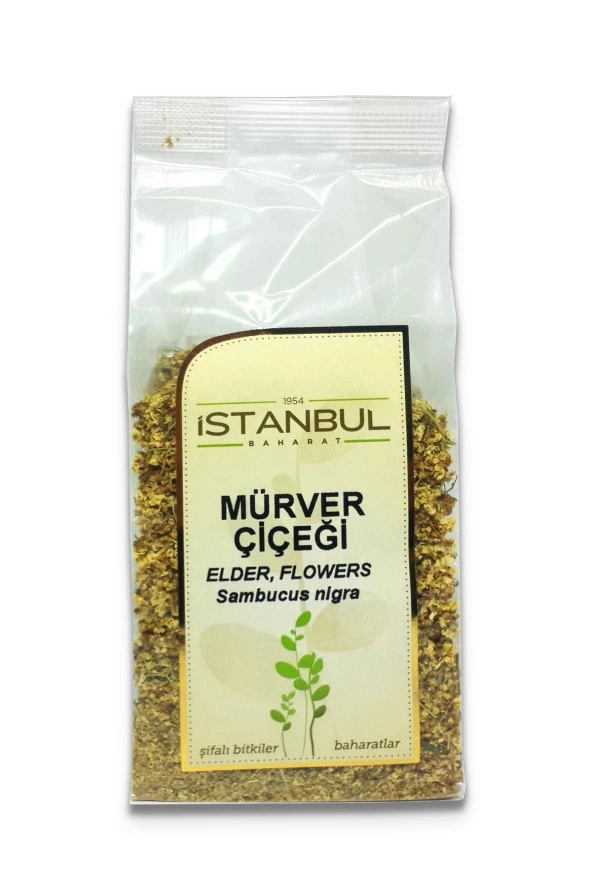 İstanbul Baharat Mürver Çiçeği 50 gr x 4 Adet - Resim 2