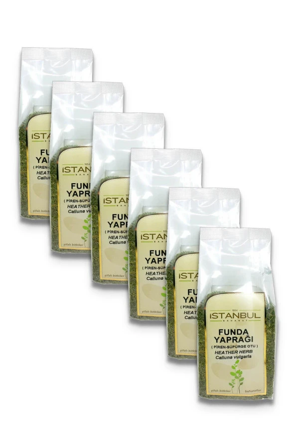İstanbul Baharat Funda Yaprağı 100 gr x 6 Adet ürün görseli 1