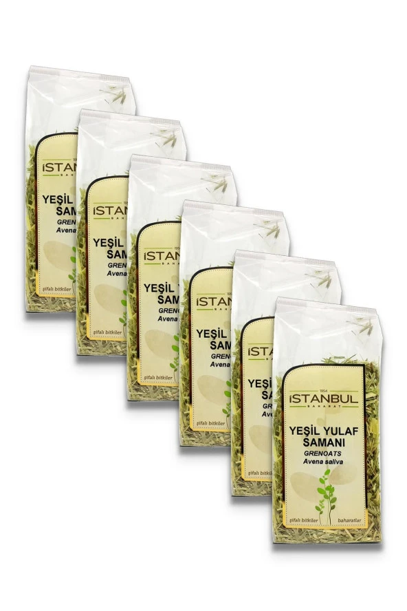 İstanbul Baharat Yeşil Yulaf Samanı 6x30 gr ürün görseli 1