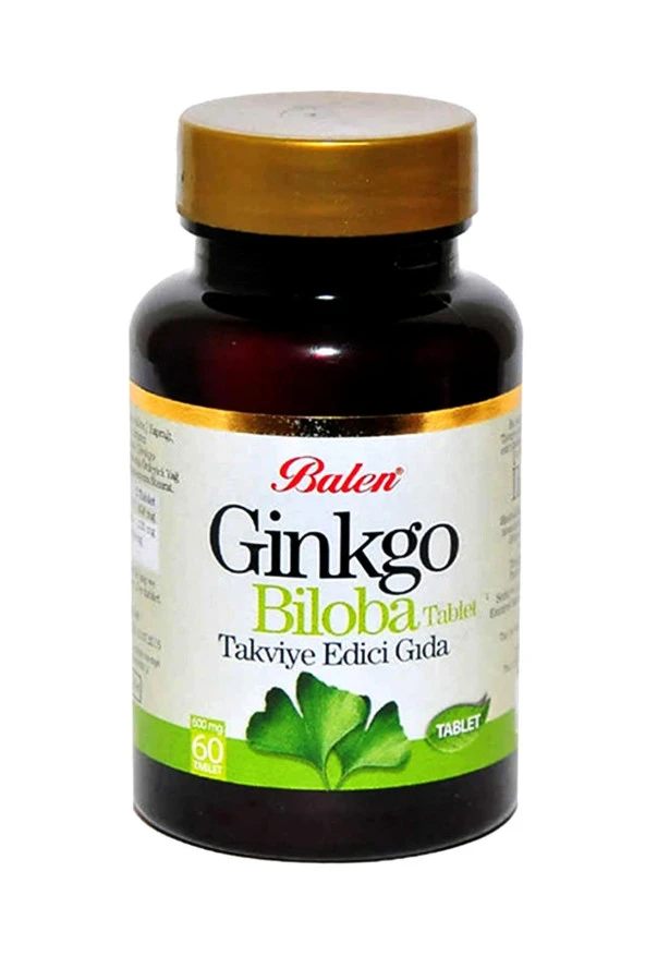 Balen Kırmızı Gınseng 375 Mg 60 Kapsül+Ginko Biloba 600 Mg 60 Tab - Resim 2