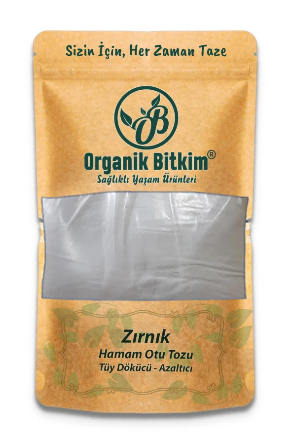 Organik Bitkim Zırnık (Hamam Otu) Tüy Dökücü - Azaltıcı 500 gr