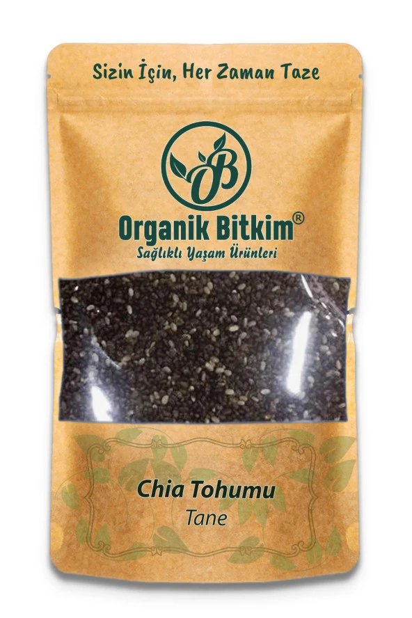 Organik Bitkim Chia Tohumu 2 x 400 gr ürün görseli 1