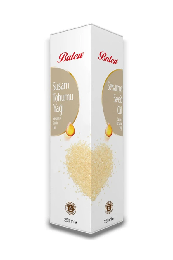 Balen Susam Tohumu Yağı Soğuk Pres 250 ml 2 Adet - 2